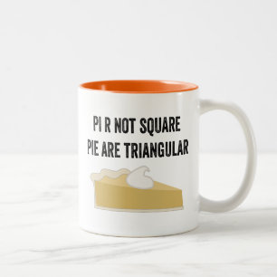 Pumpkin Pi Two-Tone Coffee Mug