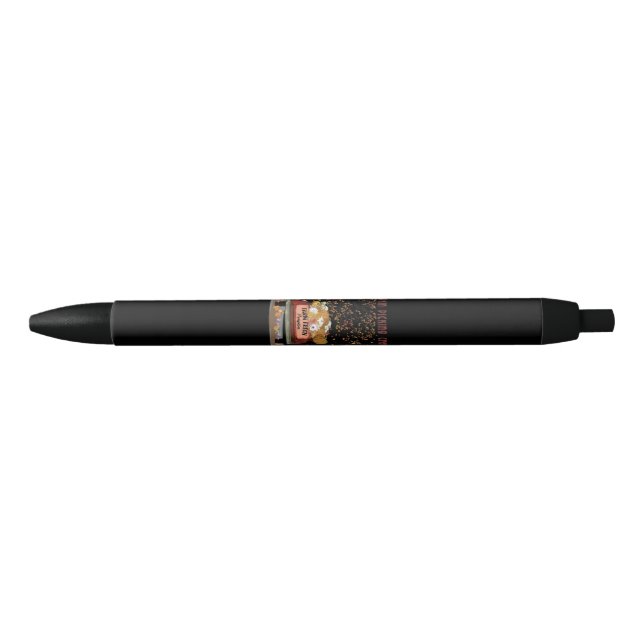 Pumpkin Picking Crew Black Ink Pen (Front)