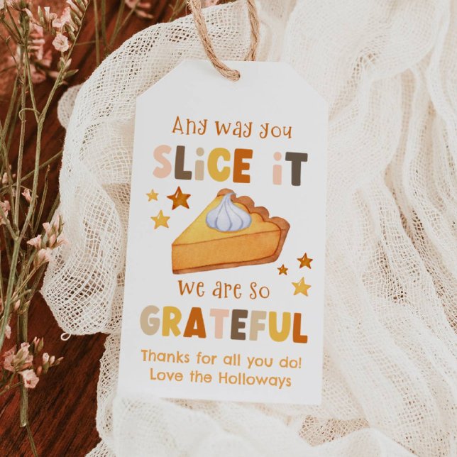 Pumpkin Pie Appreciation Gift Tag (Creator Uploaded)