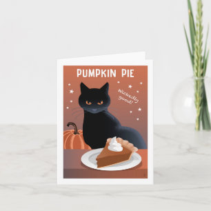 Pumpkin Pie Card