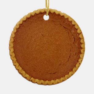 Pumpkin Pie Ceramic Tree Decoration