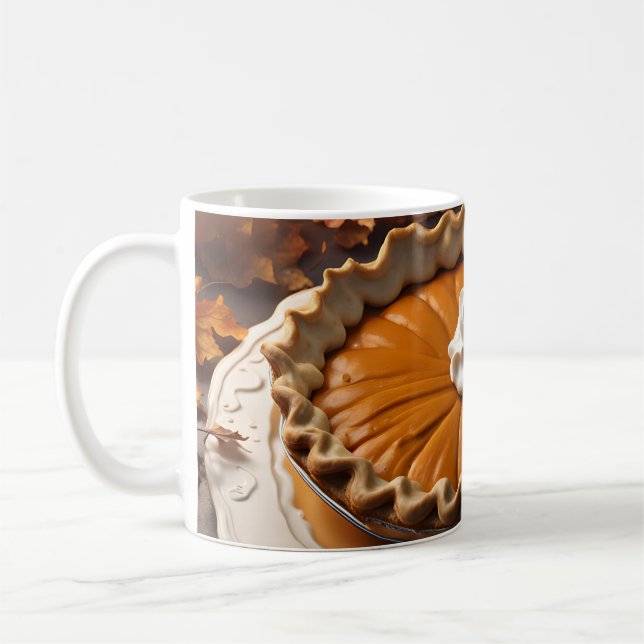 Pumpkin Pie Coffee Mug (Left)