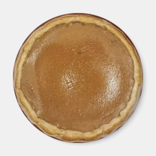 Pumpkin Pie Food Photo Magnet