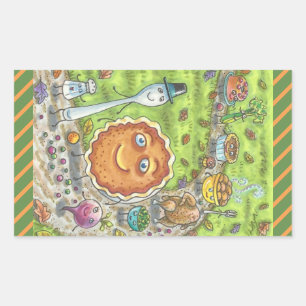 PUMPKIN PIE & FRIENDS THANKSGIVING PARADE STICKERS
