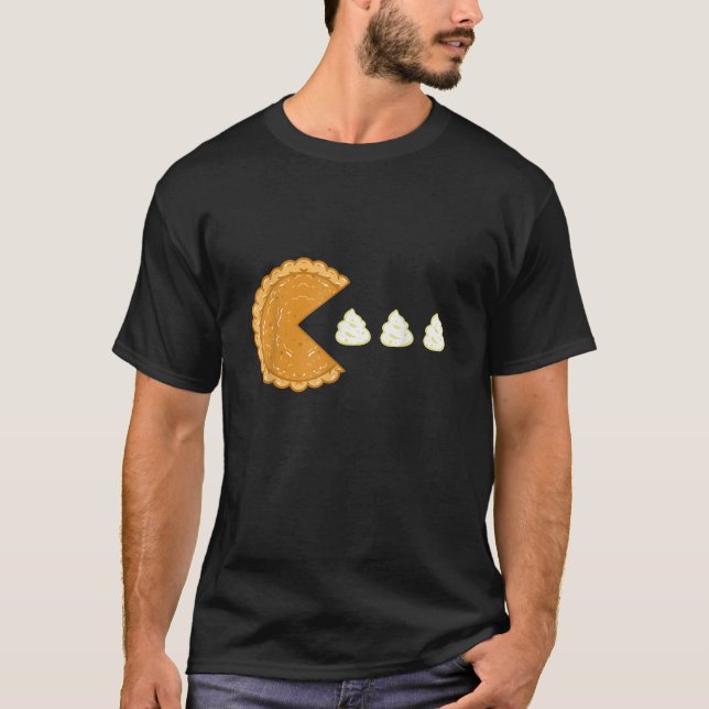 Pumpkin Pie Gamer Thanksgiving  T-Shirt (Front)
