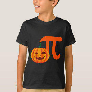 Pumpkin pie jack o lantern halloween math funny T-Shirt