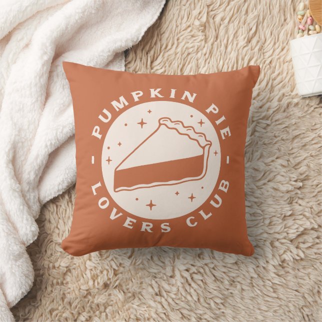 Pumpkin Pie Lovers Club Cushion (Blanket)