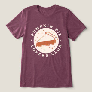 Pumpkin Pie Lovers Club Tri-Blend Shirt
