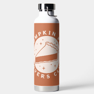 Pumpkin Pie Lovers Club Water Bottle