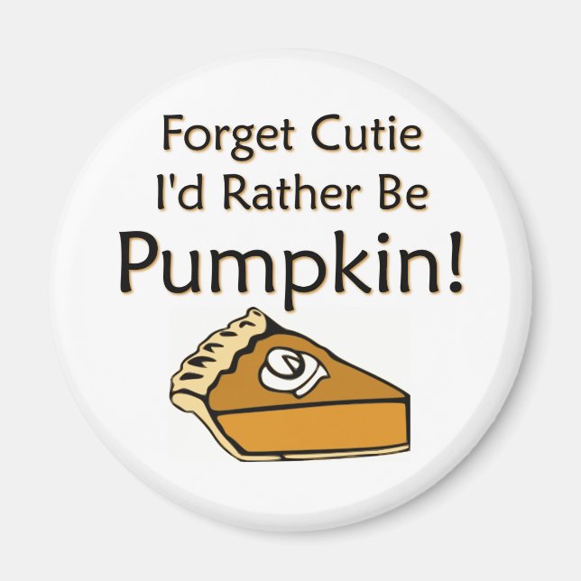 Pumpkin Pie Magnet (Front)