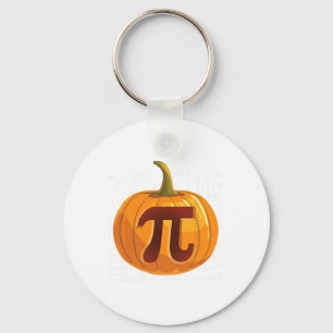 Pumpkin Pie Math Fun Halloween Thanksgiving Pi Day Key Ring