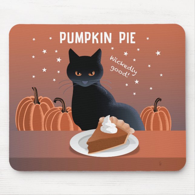 Pumpkin Pie Mouse Mat (Front)