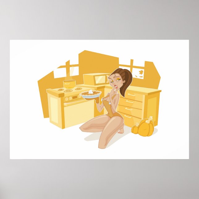 Pumpkin Pie Poster (Front)