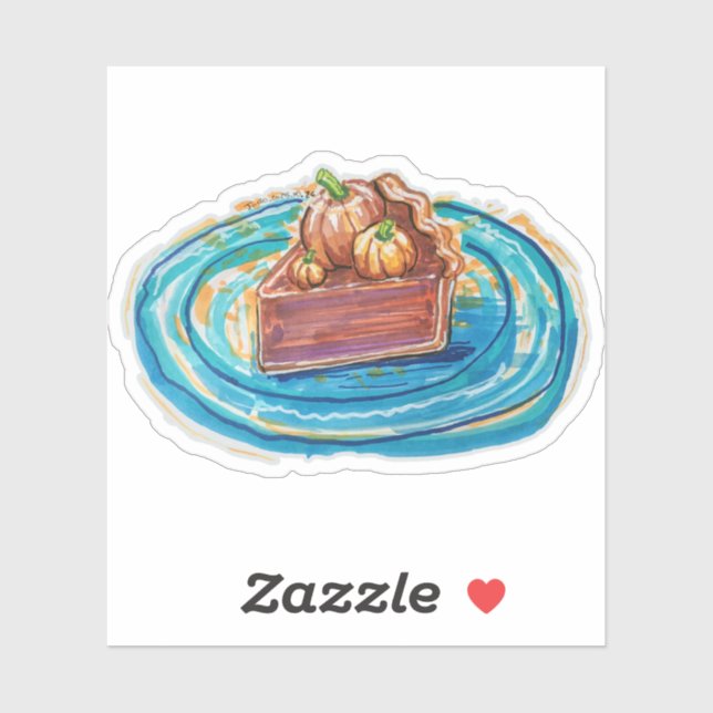 Pumpkin Pie Slice (Sheet)