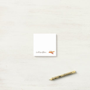 Pumpkin pie small personalised post-it notes