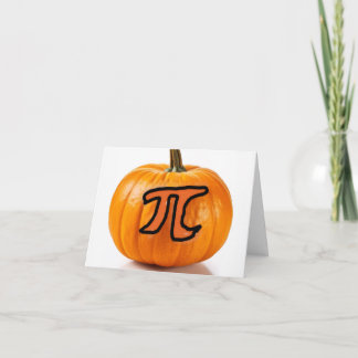 Pumpkin Pie Thank You Card