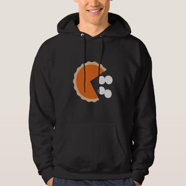 Pumpkin Pie Thanksgiving Humour Pumpkin Season Hoodie (Front)