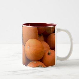 Pumpkin Pile Two-Tone Coffee Mug