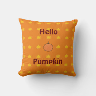 Pumpkin pillow