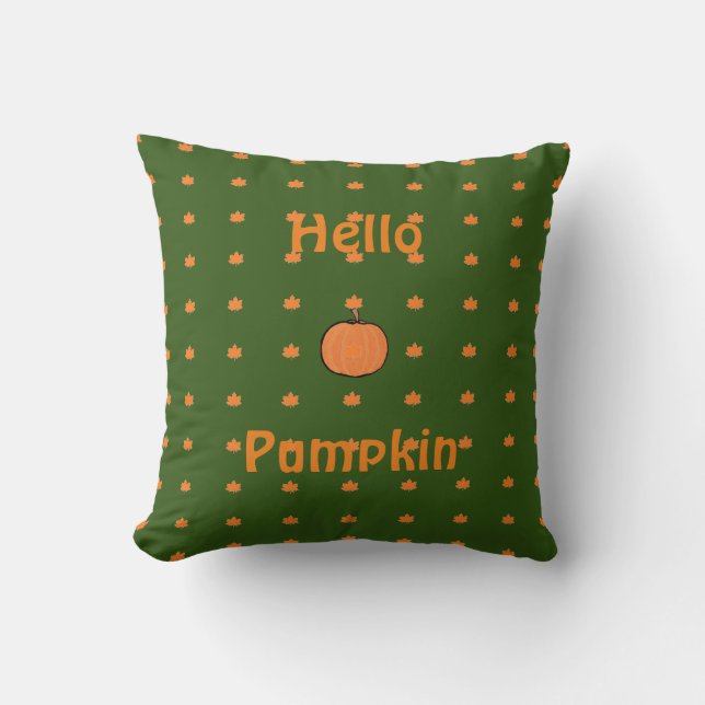 Pumpkin pillow (Front)