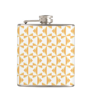 Pumpkin Pinwheels Hip Flask