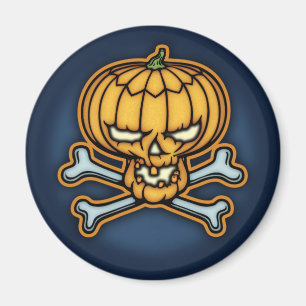 Pumpkin Pirate Magnet