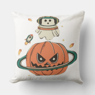 Pumpkin Planet Cushion