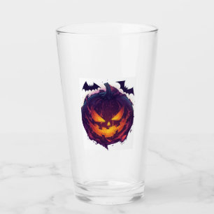 Pumpkin Planet Glass