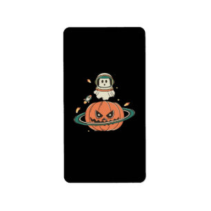 Pumpkin Planet  Label