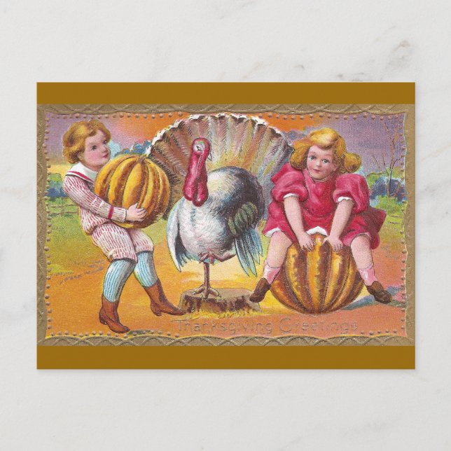 Pumpkin Play Postcard (Front)