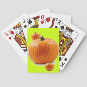 pumpkin playing cards