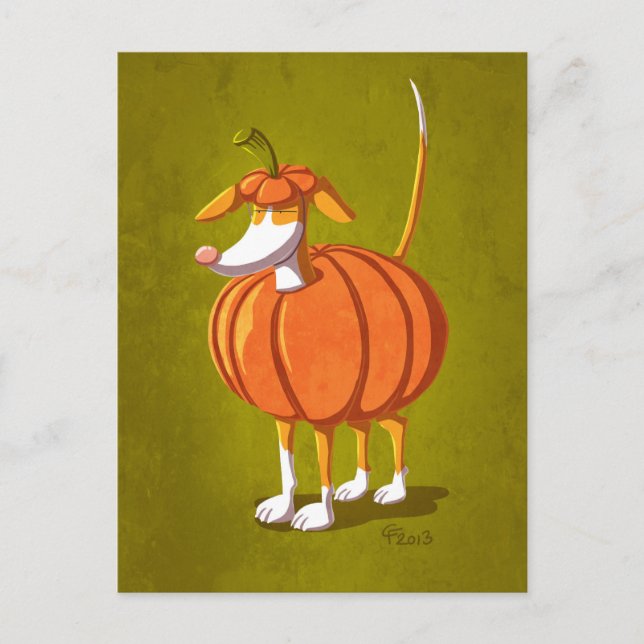 Pumpkin Podi Postcard (Front)