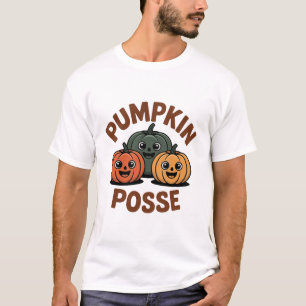 Pumpkin Posse Halloween T-Shirt