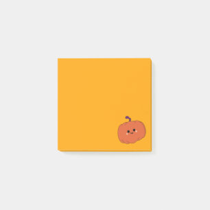 Pumpkin Post-it Notes