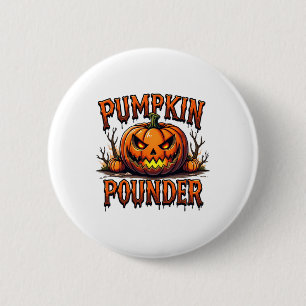 Pumpkin Pounder Top For Partner Of Ginger Red Head 6 Cm Round Badge