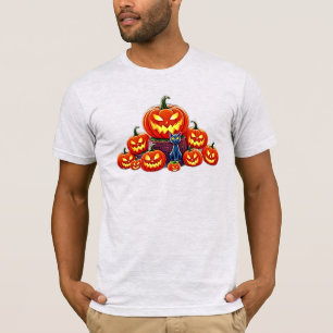 Pumpkin Power: Festive Frights T-Shirt