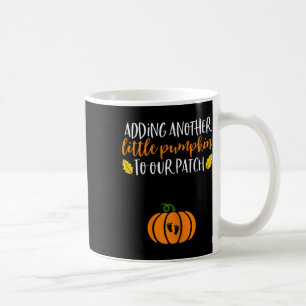 Pumpkin Pregnancy Announcement Halloween Byby Coffee Mug