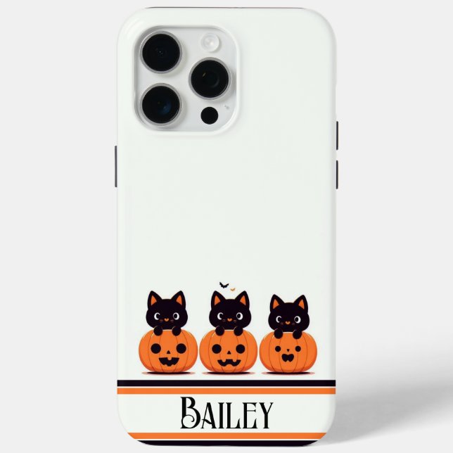 Pumpkin Purrfection Case-Mate iPhone Case (Back)