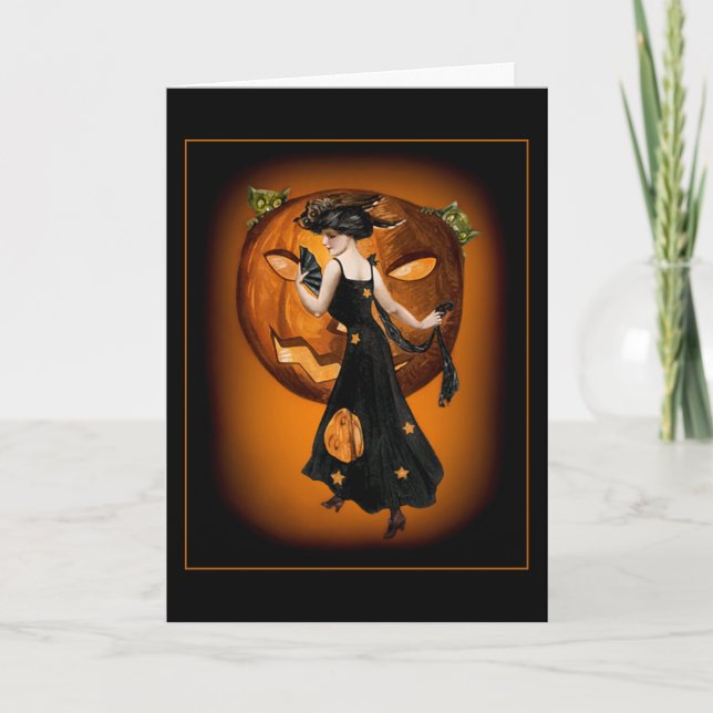 Pumpkin Queen - Card (Customise) (Front)