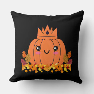 Pumpkin Queen Fall Aesthetic Halloween Shirt Cushion