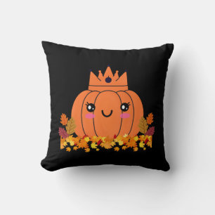 Pumpkin Queen Fall Aesthetic Halloween Shirt Cushion