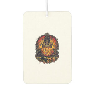 Pumpkin Queen Halloween Owl Spider Black Cat_1 Car Air Freshener