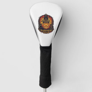 Pumpkin Queen Halloween Owl Spider Black Cat_1 Golf Head Cover