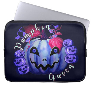 Pumpkin queen laptop sleeve