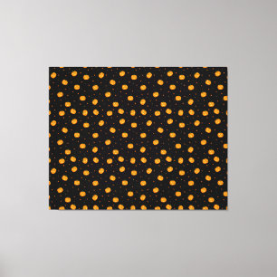 Pumpkin Rain Canvas Print
