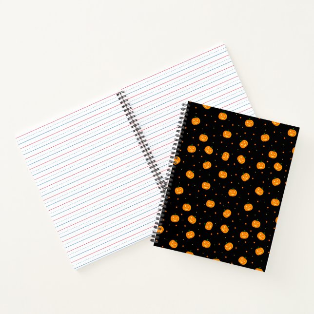 Pumpkin Rain Notebook (Inside)