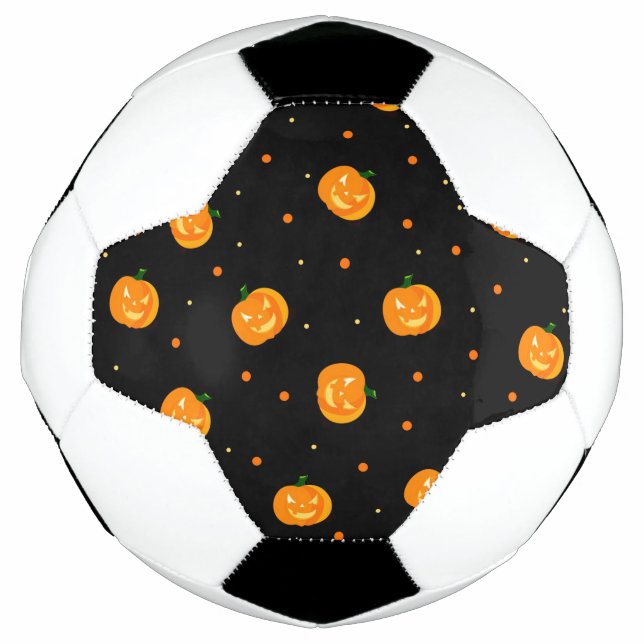 Pumpkin Rain Soccer Ball (Front)