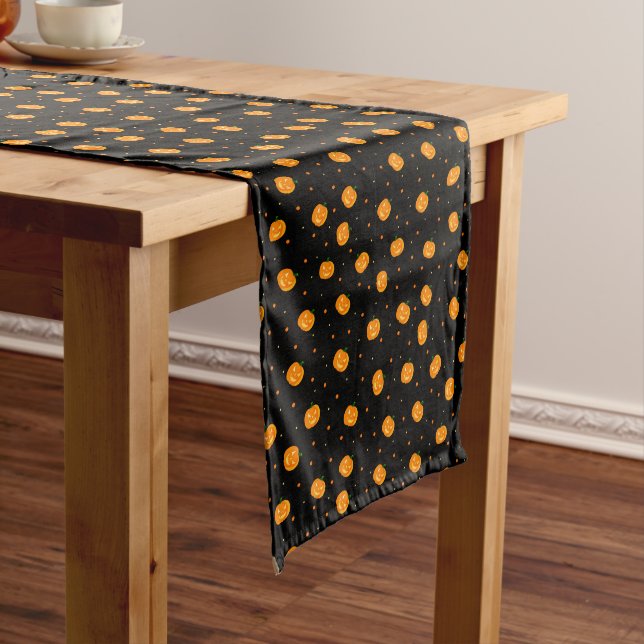 Pumpkin Rain Table Runner (In Situ)