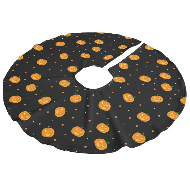 Pumpkin Rain Tree Skirt (Angled)