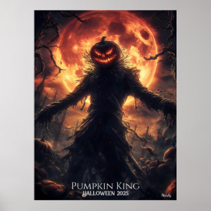 Pumpkin Reaper Awakens Halloween Poster